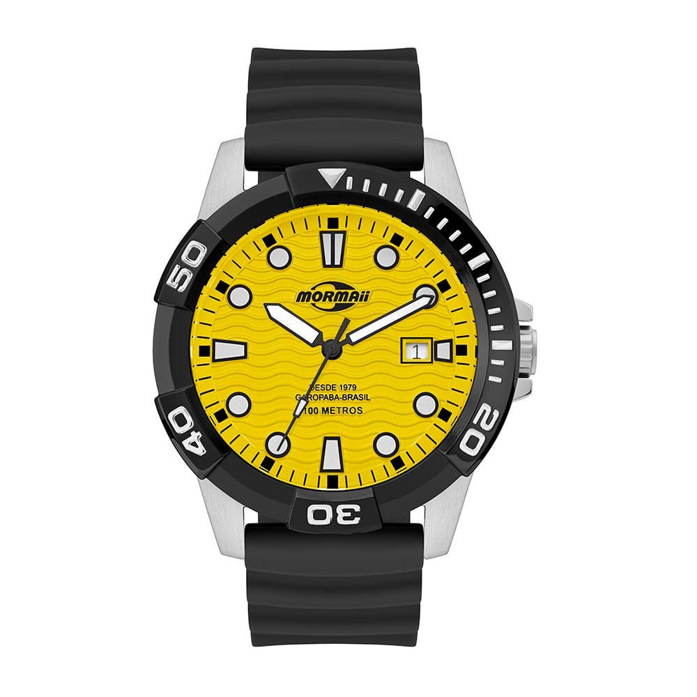 Relógio Mormaii Masculino Steel Basic Bicolor - MO2317AK/2Y