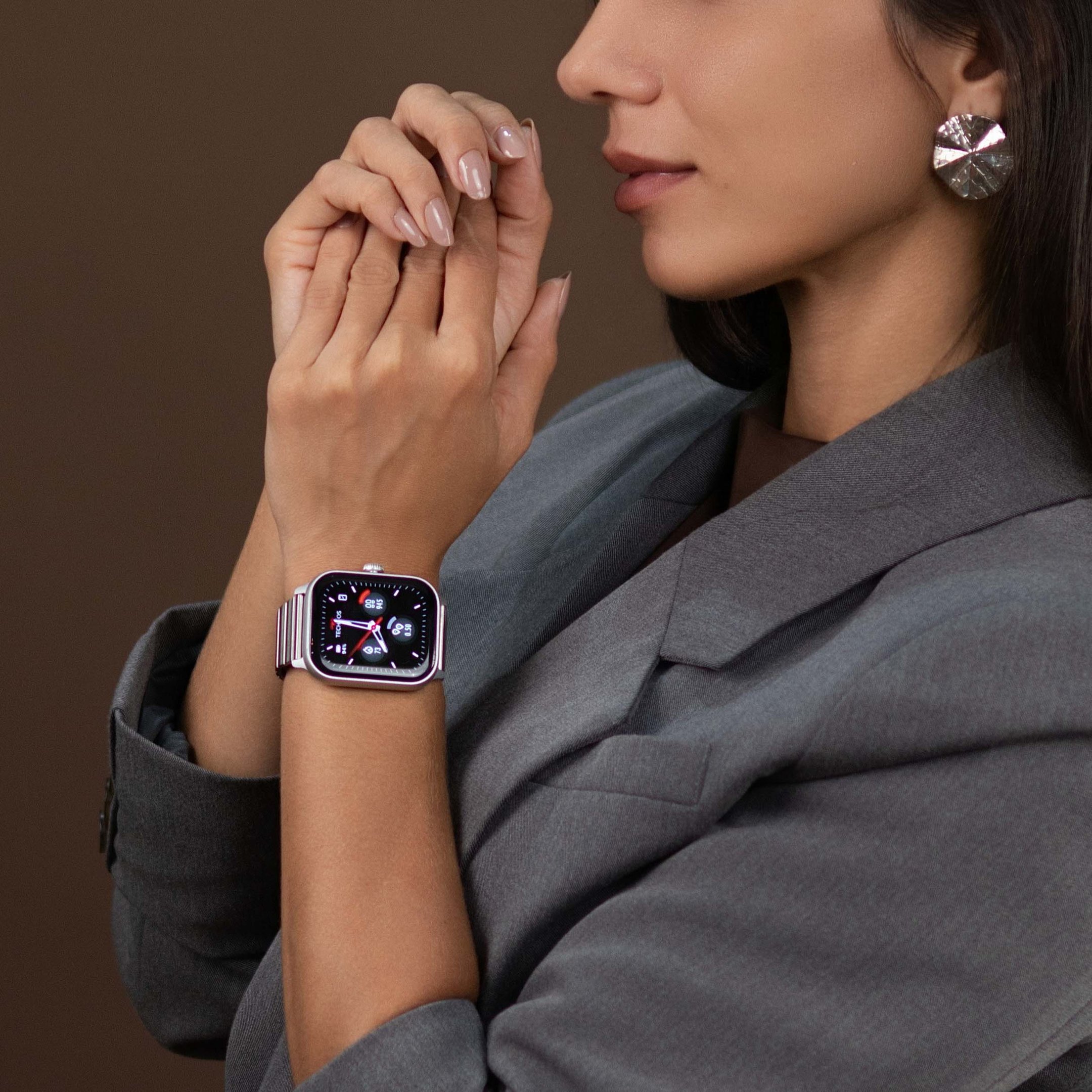 Smartwatch Technos Connect Max Pro Prata - TMAXPAB/9K Prata 5