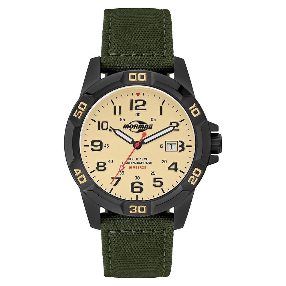 Relógio Mormaii Masculino Steel Basic Preto - MO2317AO/2X