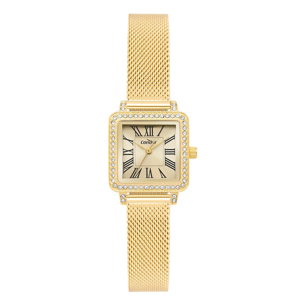 Relógio Condor Feminino Mini Dourado - CO2035NZX/4X