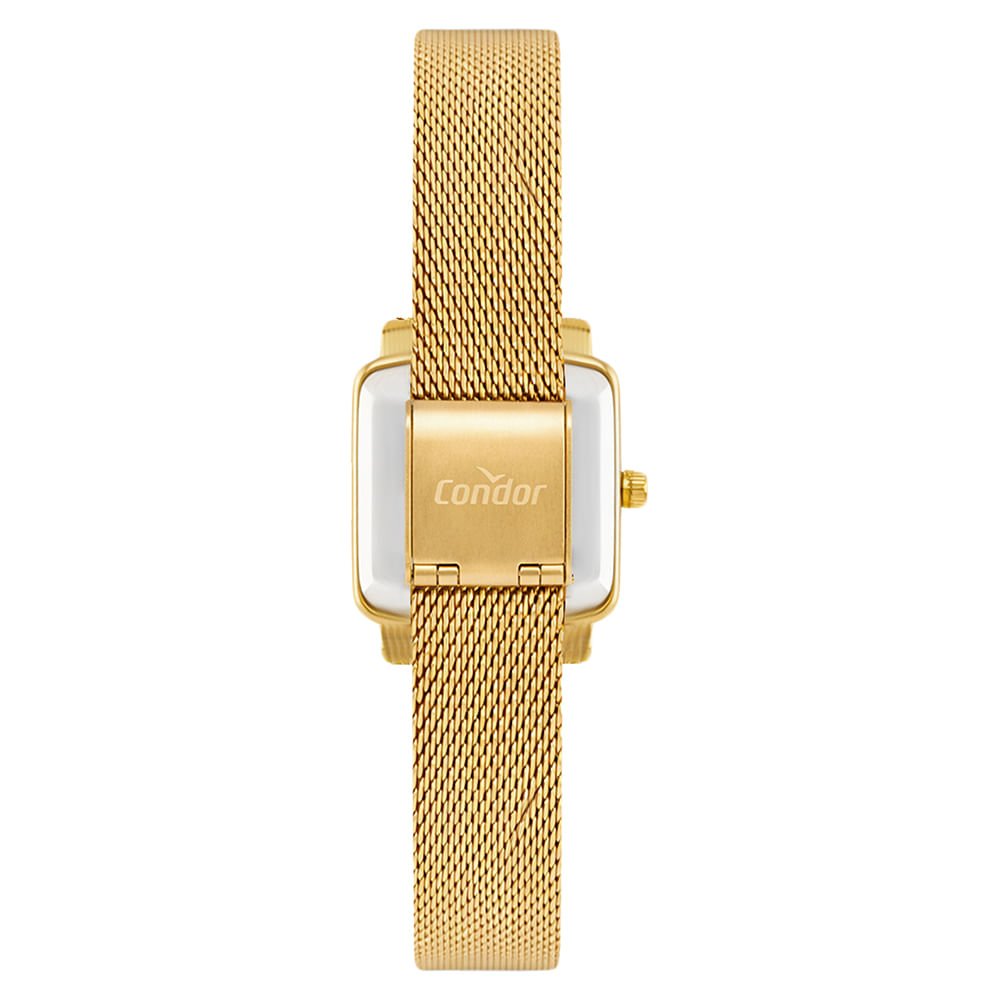 Relógio Condor Feminino Mini Dourado - CO2035NZX/4X Dourado 3