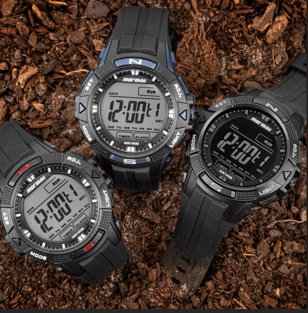 Relógio Mormaii Masculino Wave Azul - MO5001A/8A Preto 4