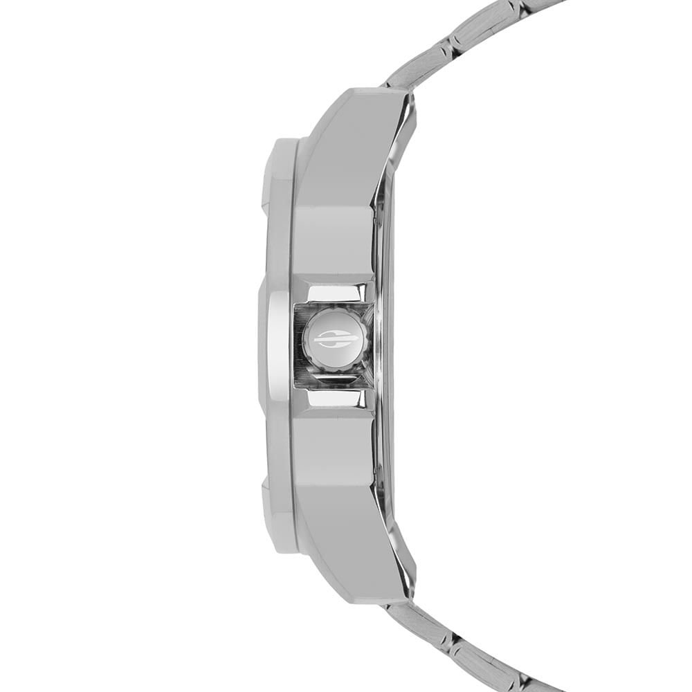 Relógio Mormaii Masculino Steel Basic Prata - MO2317AG/1B Prata 2