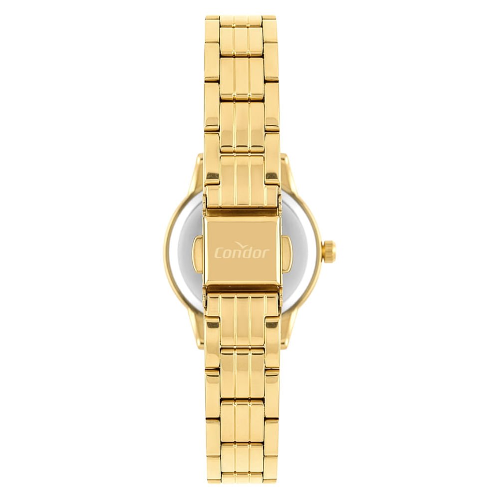 Kit Relógio Condor Feminino Mini Dourado - CO2035NZM/K4K Dourado 3