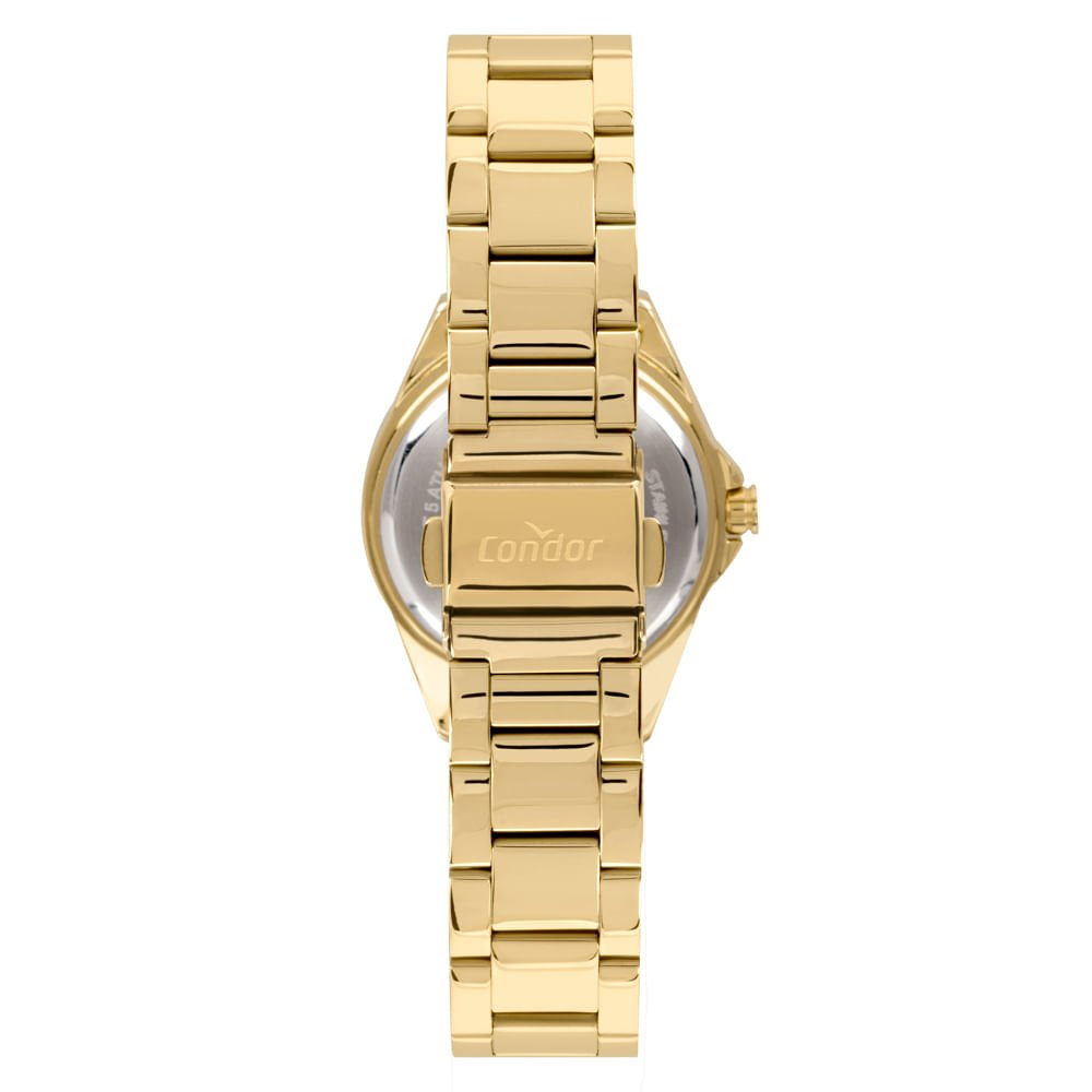 Kit Relógio Condor Feminino Dia A Dia Dourado - CO2035OAY/K4X Dourado 3
