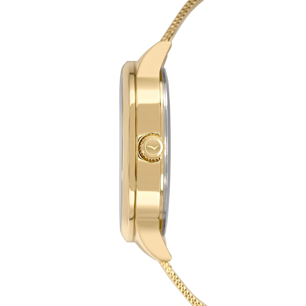 Kit Relógio Condor Feminino Mimos E Sutilezas Dourado - CO2035NWH/K4K Dourado 3
