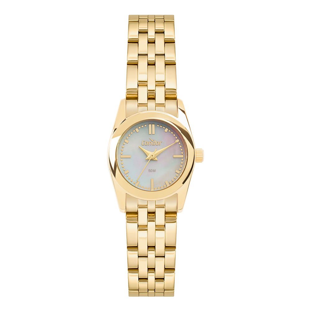 Kit Relógio Condor Feminino Mini Dourado - CO2036MZO/K4B Dourado 2