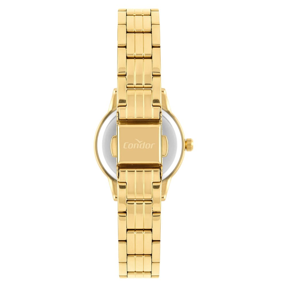 Kit Relógio Condor Feminino Mini Dourado - CO2035NZM/K4X Dourado 3
