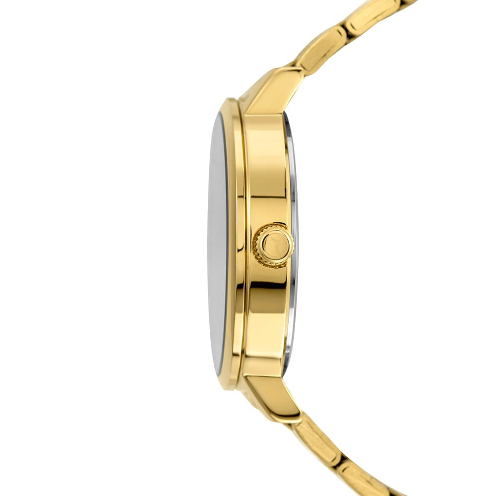 Kit Relógio Condor Feminino Mimos E Sutilezas Dourado - CO2035NWJ/K4X Dourado 3