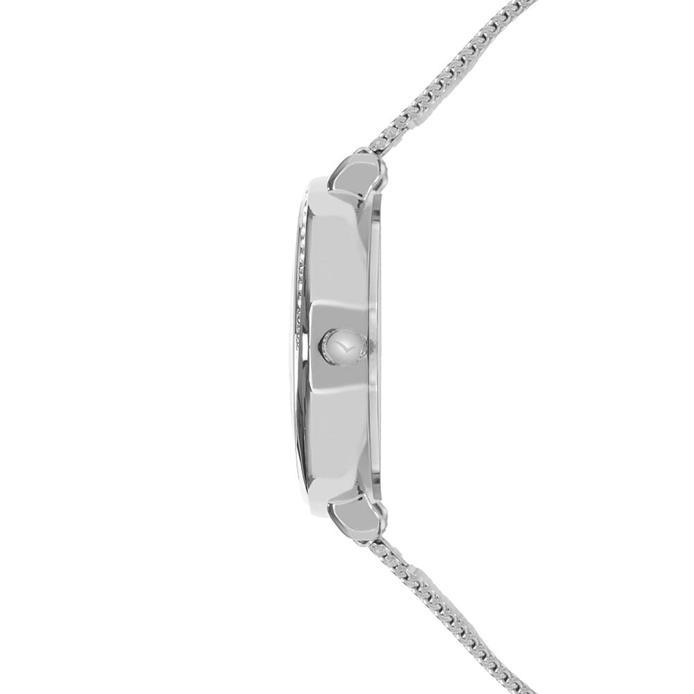 Kit Relógio Condor Feminino Elegante Prata - CO2035NZW/K4K Prata 3