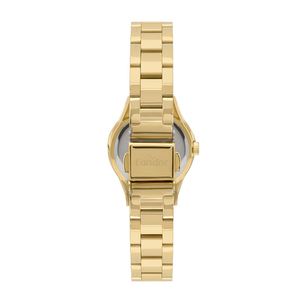 Kit Relógio Condor Feminino Mini Dourado - CO2035OAH/K4T Dourado 3