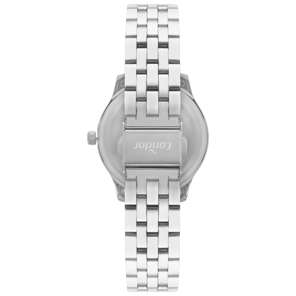 Kit Relógio Condor Feminino Dia A Dia Prata - CO2035OAN/K4V Prata 4