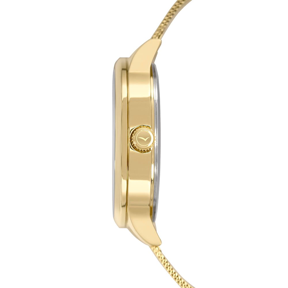 Kit Relógio Condor Feminino Mimos E Sutilezas Dourado - CO2035NWH/K4P Dourado 3