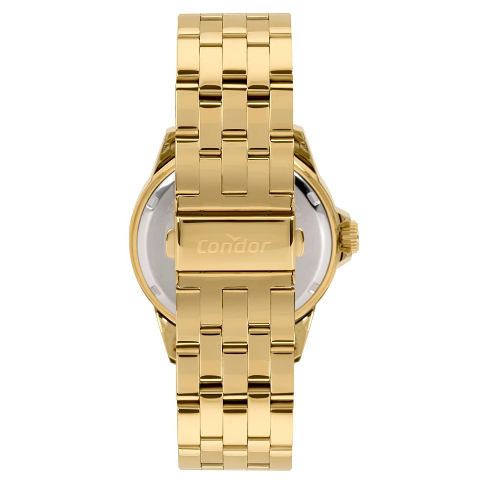 Relógio Condor Masculino Dia A Dia Dourado - CO2035OBM/4D Dourado 3