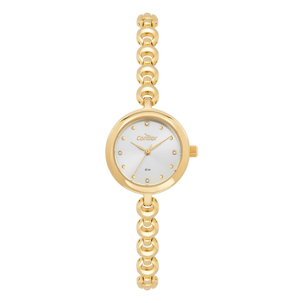 Relógio Condor Feminino Elos Dourado - CO2035NZT/5K