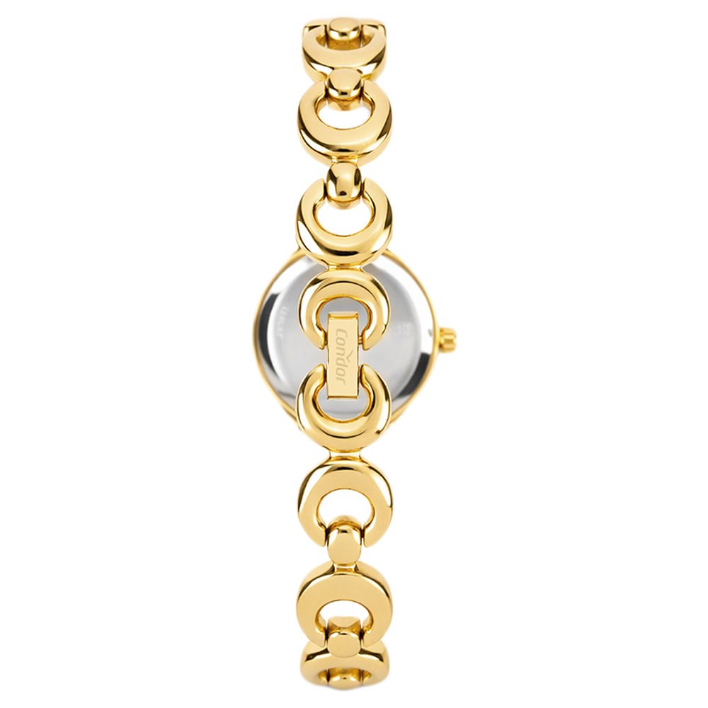 Relógio Condor Feminino Elos Dourado - CO2035NZT/5K Dourado 3