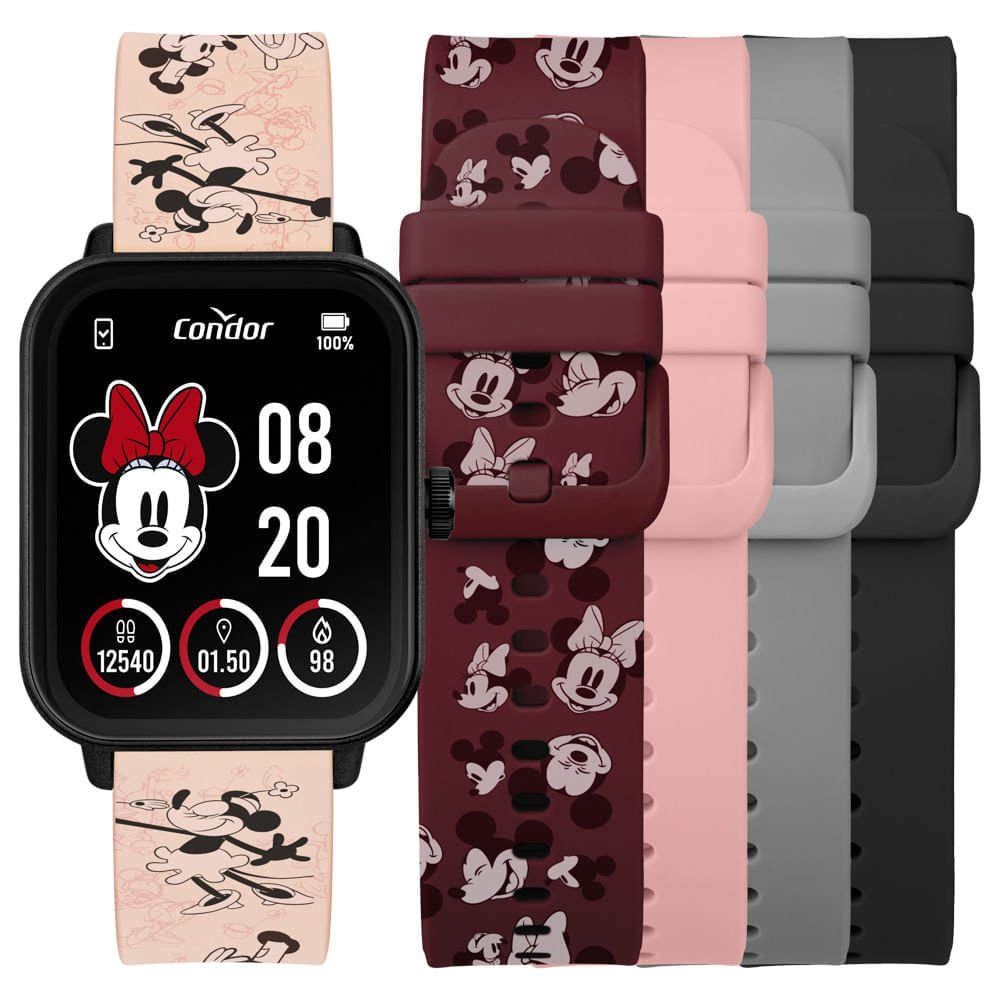 Relogio Smarts Feminino Condor Smart - COSMART1DAA/8T