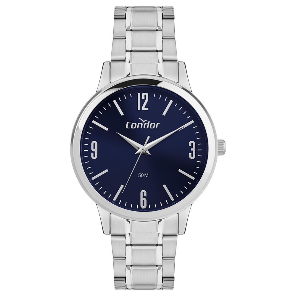 Kit Relógio Condor Masculino Dia A Dia Prata - CO2035OBL/K4K Prata 2