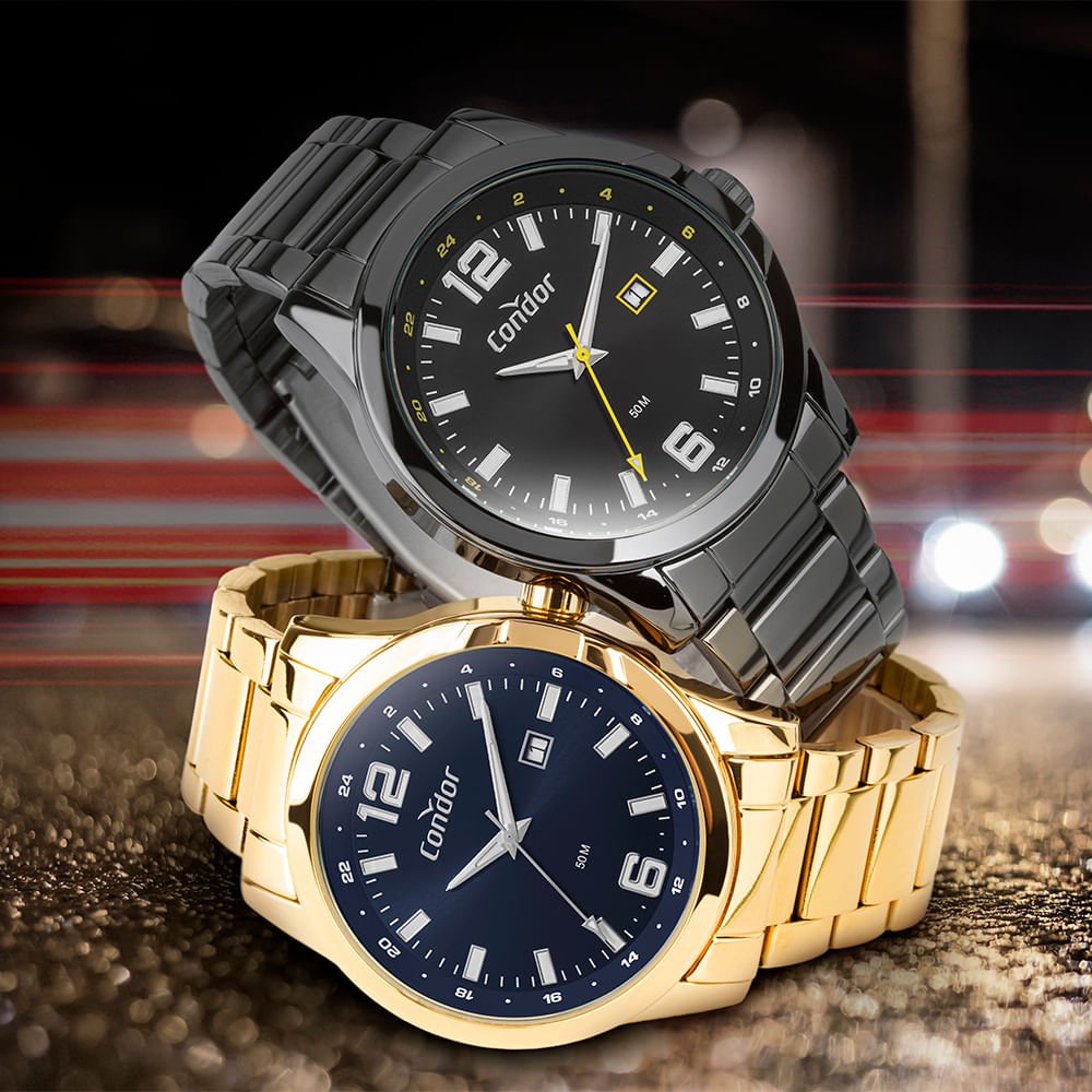 Relógio Condor Masculino Drive Dourado - CO2115NDF/4D Dourado 4