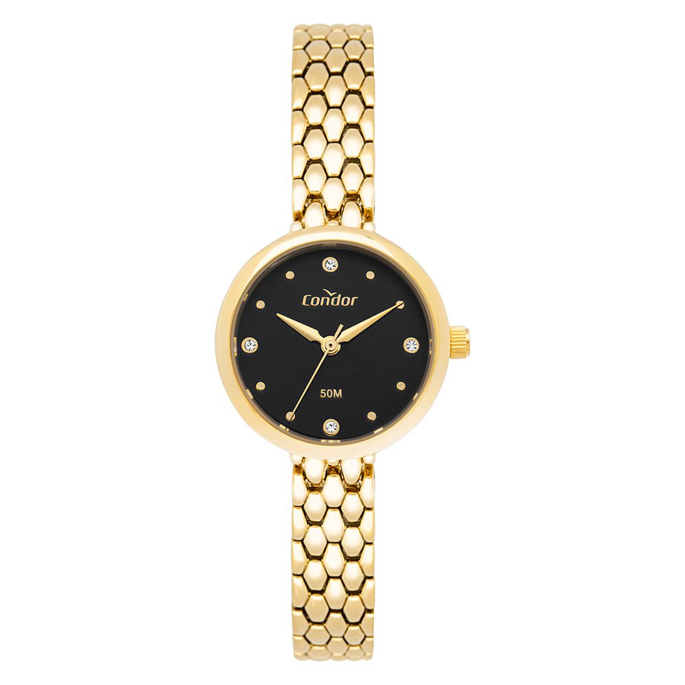 Relógio Condor Feminino Mini Joia Dourado - CO2035NVP/5P