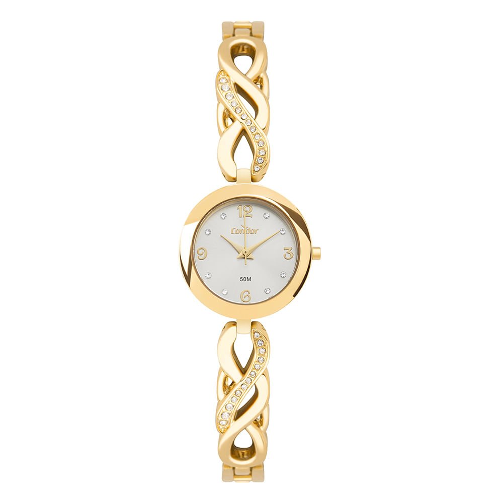 Relógio Condor Feminino Bracelete Dourado - CO2035NVL/5K