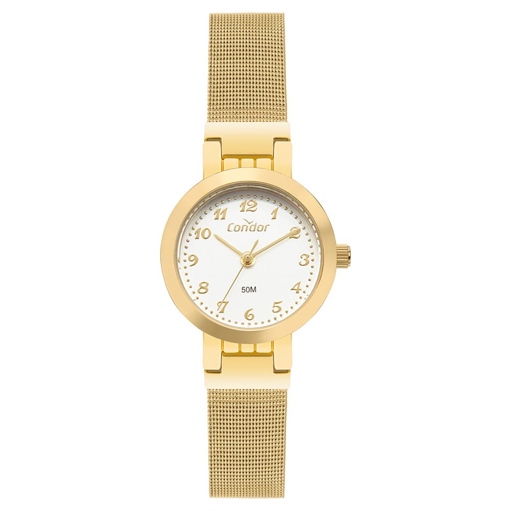Relógio Condor Feminino Mini Dourado - CO2035NYA/4K