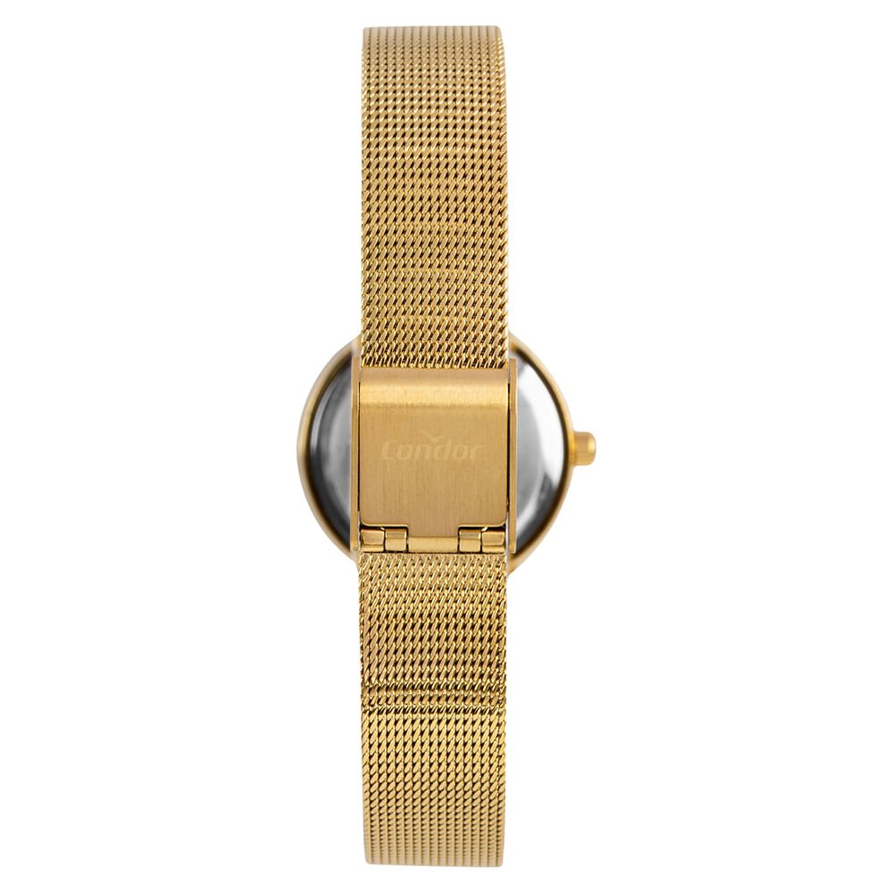 Relógio Condor Feminino Mini Dourado - CO2035NYA/4K Dourado 3