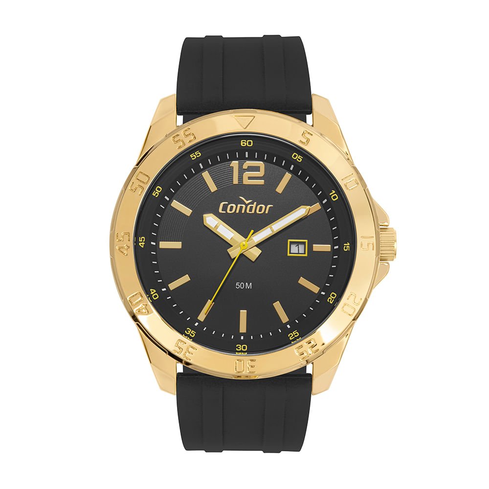 Kit Relógio Condor Masculino Drive Dourado - CO2115NDK/K5D Dourado 2