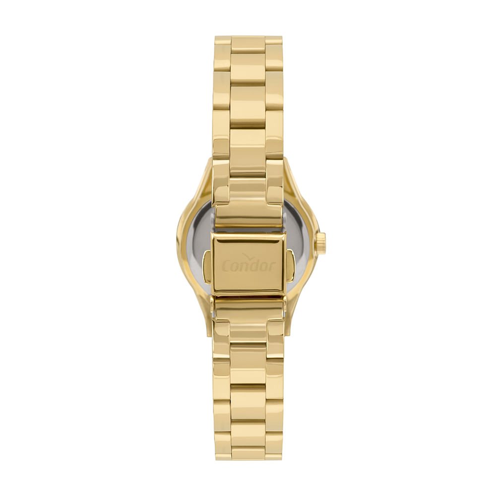 Kit Relógio Condor Feminino Mini Dourado - CO2035OAH/K4X Dourado 3