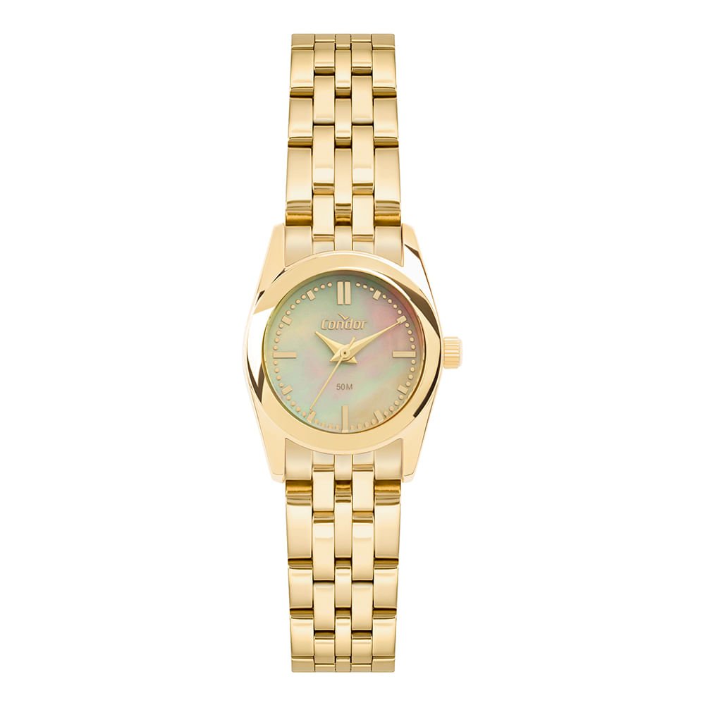 Kit Relógio Condor Feminino Mini Dourado - CO2036MZO/K4X Dourado 2
