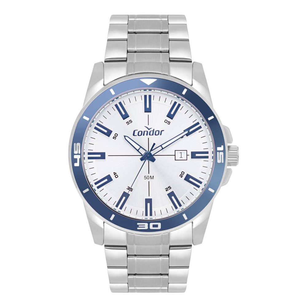 Relógio Condor Masculino Speed Prata - CO2117BX/4K