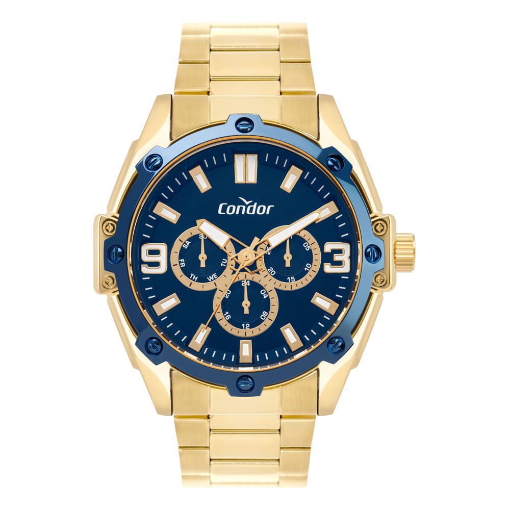 Relógio Condor Masculino Civic Dourado - CO6P29JPA/4D