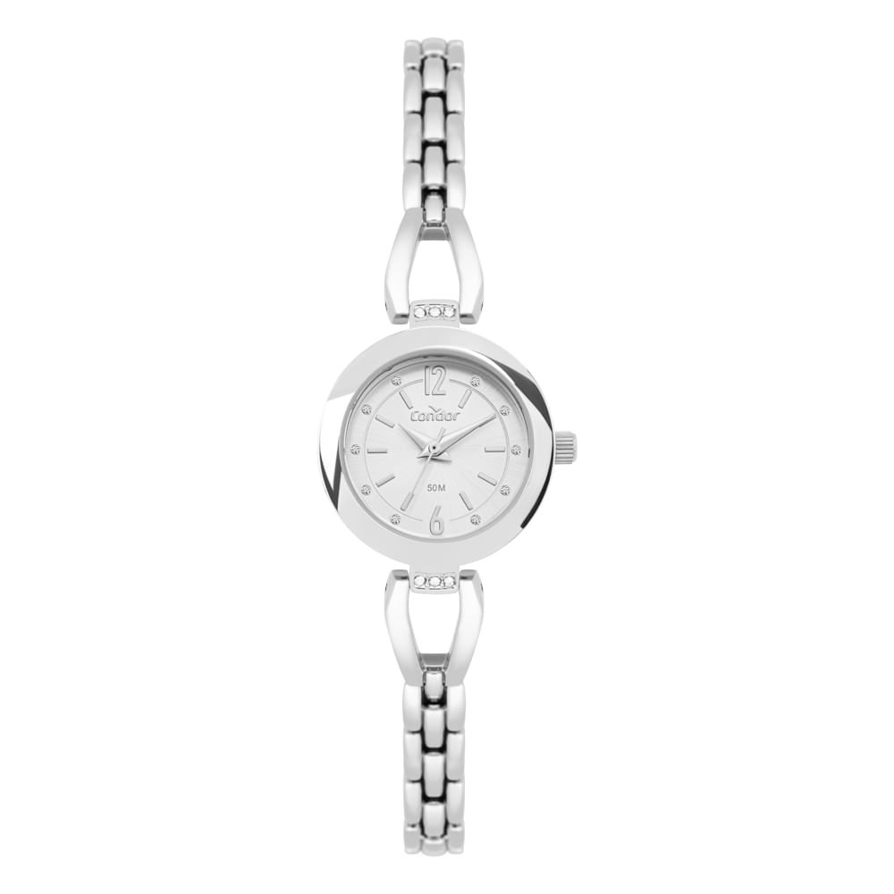 Relógio Condor Feminino Bracelete Prata - CO2035NYT/5K