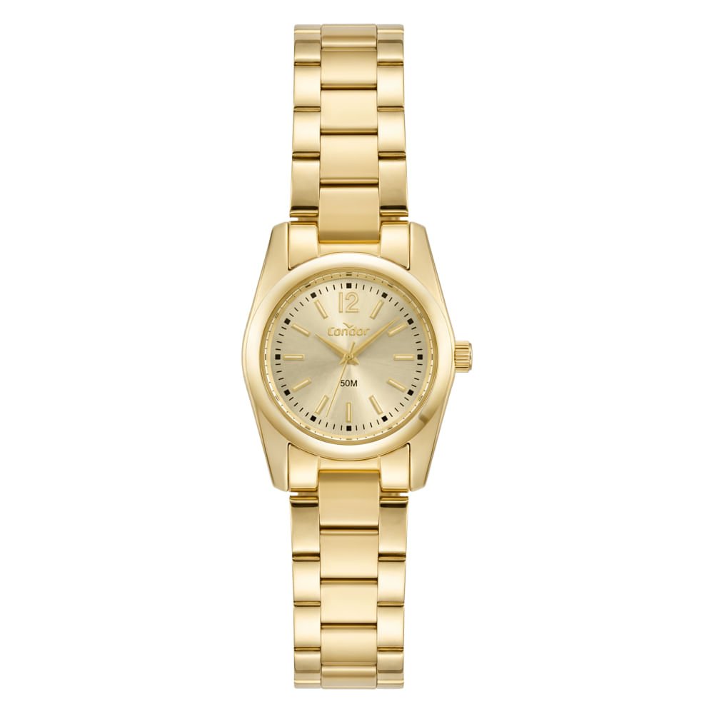 Relógio Condor Feminino Mini Dourado - CO2035NYD/4X