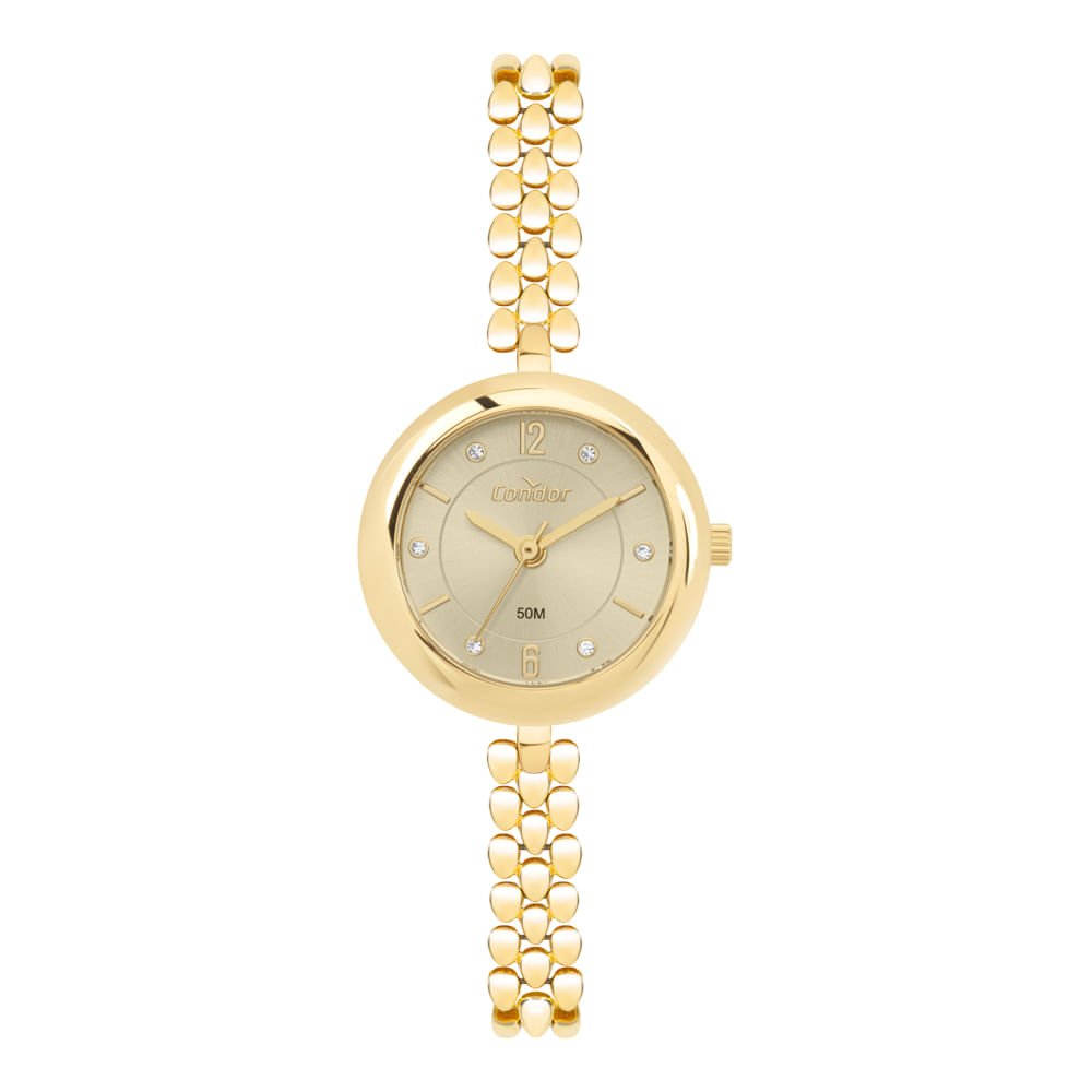 Relógio Condor Feminino Mini Joia Dourado - CO2035NVU/5X