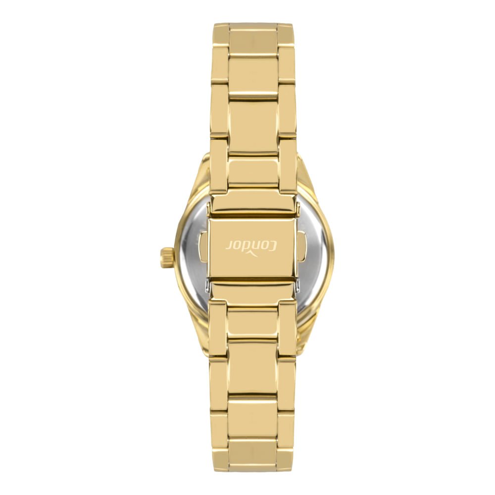 Relógio Condor Feminino Mini Dourado - CO2035NYD/4K Dourado 3