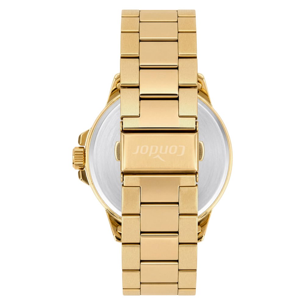 Relógio Condor Masculino Militar Dourado - CO2115NCU/4D Dourado 3