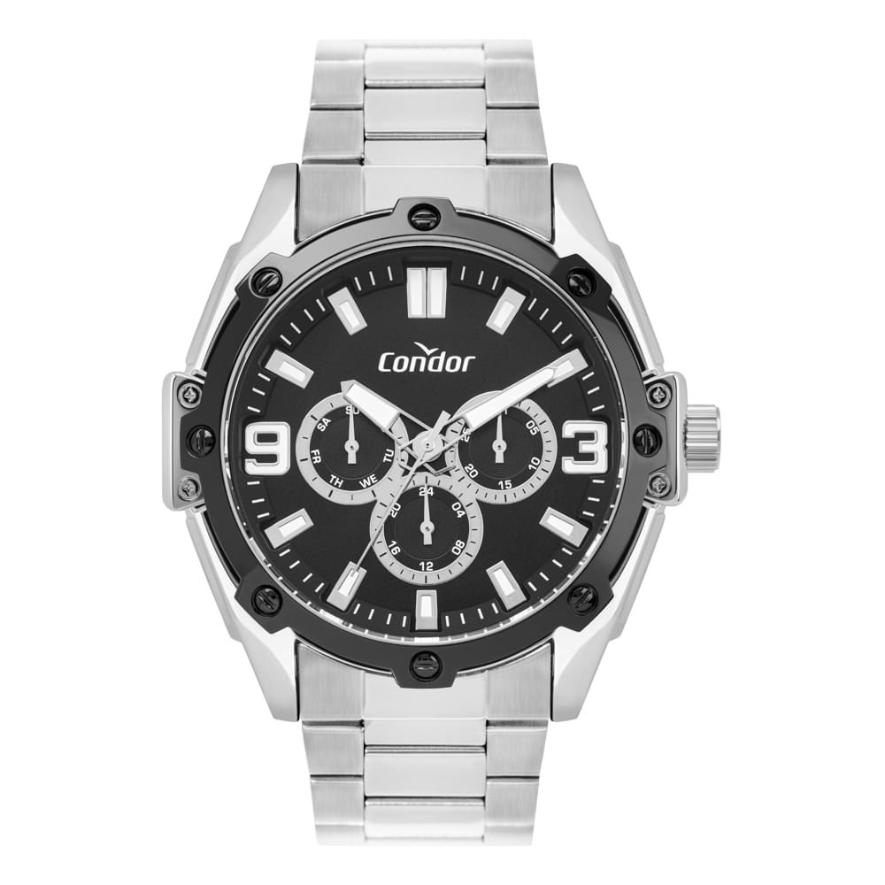 Relógio Condor Masculino Civic Prata - CO6P29JOZ/4K