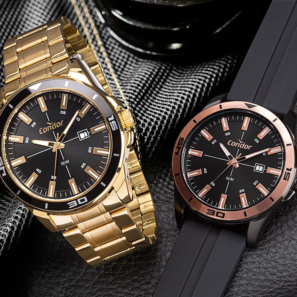Relógio Condor Masculino Speed Dourado - CO2117BY/4D Dourado 4