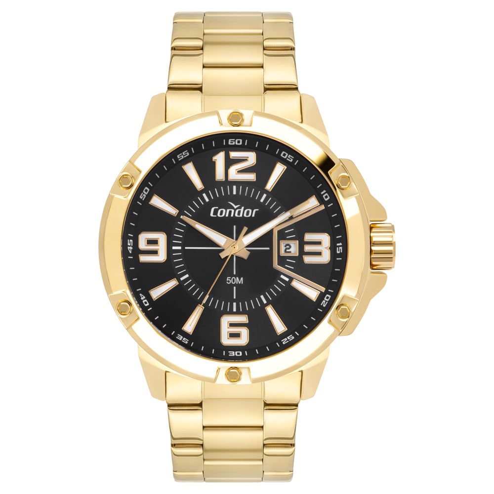 Relógio Condor Masculino Speed Dourado - CO2115NDX/4D