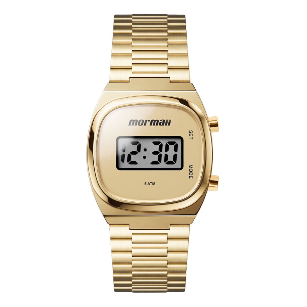 Relógio Mormaii Feminino Vintage Dourado - MOJ8687AM/4D