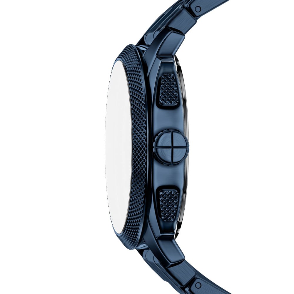 Relógio Fossil Masculino Machine Azul - FS6167/1AN Azul 5