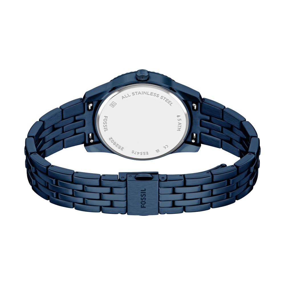 Relógio Fossil Feminino Scarlette Azul - ES5476/1AN Azul 5