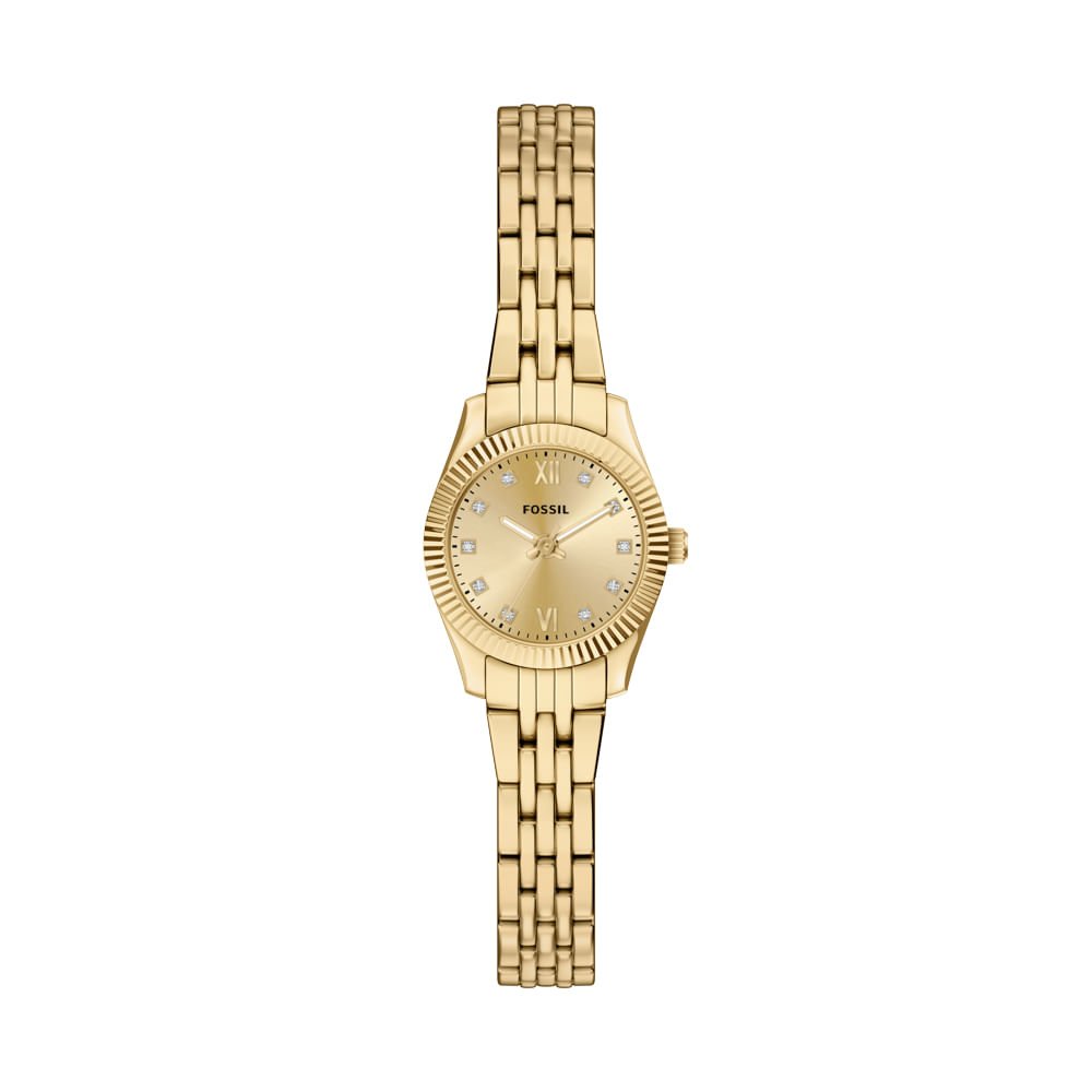 Relógio Fossil Feminino Scarlette Dourado - ES5474/1DN