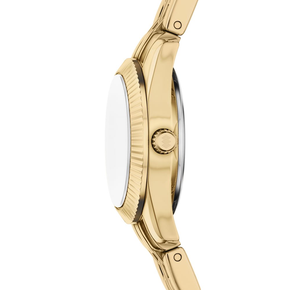 Relógio Fossil Feminino Scarlette Dourado - ES5474/1DN Dourado 4