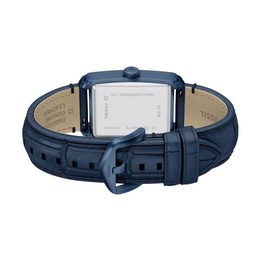 Relógio Fossil Masculino Carraway Azul - FS6170/0AN Azul 5