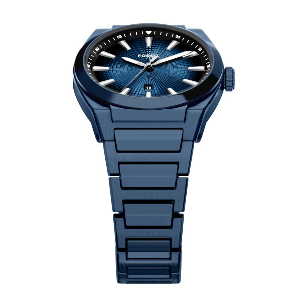 Relógio Fossil Masculino Everett Azul - FS6169/1AN Azul 2