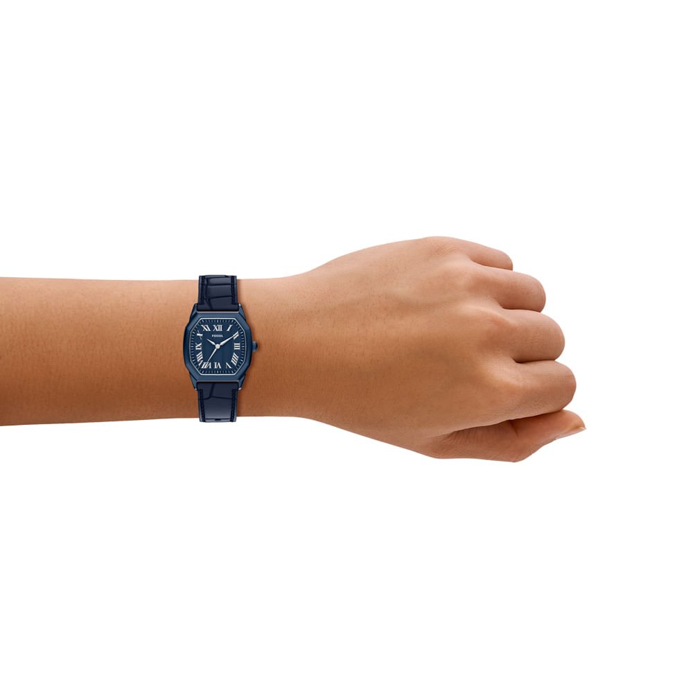 Relógio Fossil Feminino Harlow Azul - ES5481/1AN Azul 8