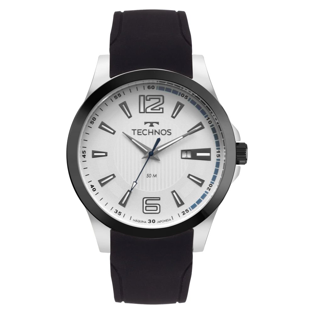 Relógio Technos Masculino Racer Prata - 2115KNW/1K