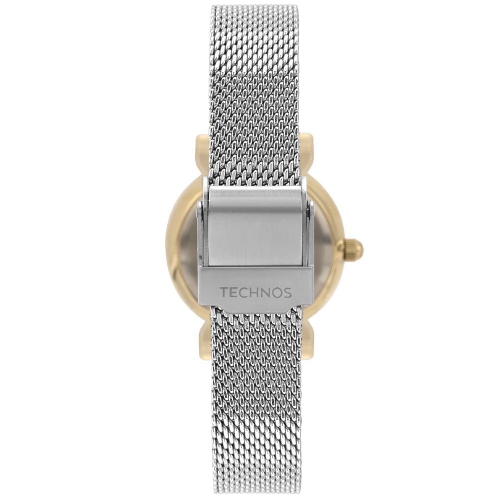 Relógio Technos Feminino Mini Bicolor - 2035NEZ/1X Dourado/Prata 3